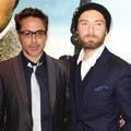 Robert Downey Jr. dan Jude Law di UK Premiere 'Sherlock Holmes: A Game of Shadows'