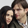 Demi Moore dan Ashton Kutcher di Acara United Nations Headquater