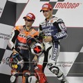 Dani Pedrosa dan Jorge Lorenzo di Atas Podium MotoGP Qatar