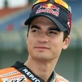 Dani Pedrosa Berpose untuk Foto Kejuaraan MotoGP Qatar