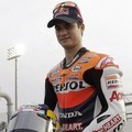 Dani Pedrosa Berpose untuk Foto Kejuaraan MotoGP Qatar