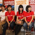 Dinda Kanya Dewi dan Lola Amaria di Jumpa Pers 'Sanubari Jakarta'
