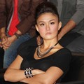 Agnes Monica di Konferensi Pers 'Indonesian Idol'