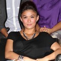 Agnes Monica di Konferensi Pers 'Indonesian Idol'