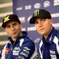 Ben Spies dan Jorge Lorenzo di Press Konferensi Sesion Test Sirkuit Jerez