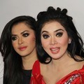 Syahrini dan Aisyahrani Saat Ditemui di MNCTV Pondok Gede