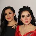 Syahrini dan Aisyahrani Saat Ditemui di MNCTV Pondok Gede