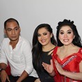 Syahrini, Aisyahrani dan Jefri di MNCTV Pondok Gede