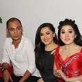 Syahrini, Aisyahrani dan Jefri di MNCTV Pondok Gede