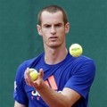 Andy Murray Saat Latihan untuk ATP Monte Carlo Masters