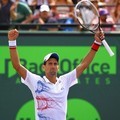 Novak Djokovic di Final Sony Ericsson Open