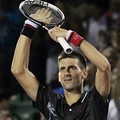 Novak Djokovic di Semi Final Sony Ericsson Open