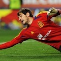 Iker Casillas di Liga Spanyol dalam Laga Melawan Zaragoza