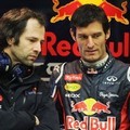 Mark Webber Berdiskusi dengan Tim Red Bull di F1 GP Australia