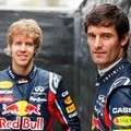 Mark Webber dan Sebastian Vettel di F1 GP Australia