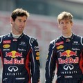 Mark Webber dan Sebastian Vettel Persiapan di F1 GP Australia