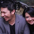Gading Marten dan Gisella Anastasia Saat Ditemui di Studio Hanggar