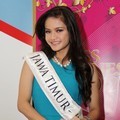 Finalis Jawa Timur di Jumpa Pers Miss Indonesia 2012