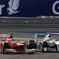 Fernando Alonso versus Nico Rosberg