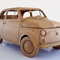 Fiat 500 Versi Chris Gilmour Terbuat dari Kardus