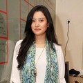 Marcella Zalianty Saat Ditemui di Syukuran 'Rectoverso'