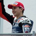 Jorge Lorenzo di Podium