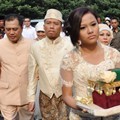 Anang Hermansyah Datang Diarak Rombongan Marawis