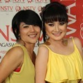 Nadila dan Kiki Amalia Saat Ditemui di Kantor Nagaswara