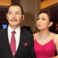 Bambang Trihatmodjo dan Mayangsari di Resepsi Pernikahan Anang Hermansyah dan Ashanty