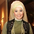 Elma Theana di Resepsi Pernikahan Anang Hermansyah dan Ashanty