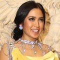 Jessica Iskandar di Resepsi Pernikahan Anang Hermansyah dan Ashanty
