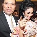 Raul Lemos dan Krisdayanti di Resepsi Pernikahan Anang Hermansyah dan Ashanty