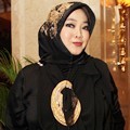 Rina Gunawan di Resepsi Pernikahan Anang Hermansyah dan Ashanty