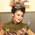 Indah Dewi Pertiwi di Jakarta Fashion and Food Festival 2012