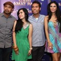 Mike Lucock, Sinta dan Jojo, Uli Auliani Saat Ditemui di Premier 'Udin Cari Alamat Palsu'