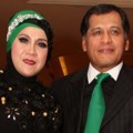 Nurdin Halid di Resepsi Pernikahan Anang Hermansyah dan Ashanty