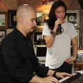 Ahmad Dhani dan Agnes Monica Saat Latihan Konser Mahakarya