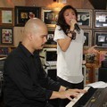 Ahmad Dhani dan Agnes Monica Saat Latihan Konser Mahakarya