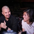 Ahmad Dhani dan Agnes Monica Saat Latihan Konser Mahakarya