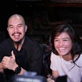 Ahmad Dhani dan Agnes Monica Saat Latihan Konser Mahakarya