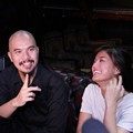 Ahmad Dhani dan Agnes Monica Saat Latihan Konser Mahakarya