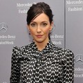 Katie Cassidy di Mercedes-Benz Fashion Week