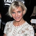 Cameron Diaz di Valentino Haute-Couture Paris Fashion Week