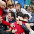 Rafael Nadal Merayakan Kemenangan