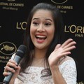 Dian Sastro Saat Mengungkapkan Pengalaman di Festival Film Cannes 2012