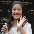 Dian Sastro Saat Mengungkapkan Pengalaman di Festival Film Cannes 2012