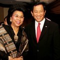 agum Gumelar di Resepsi Pernikahan Ayu Dewi