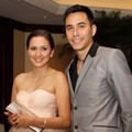 Donna Agnesia dan Darius Sinathrya di Resepsi Pernikahan Ayu Dewi