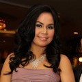 Melaney Ricardo di Resepsi Pernikahan Ayu Dewi
