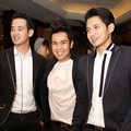 Olga Syahputra dan Teman di Resepsi Pernikahan Ayu Dewi
